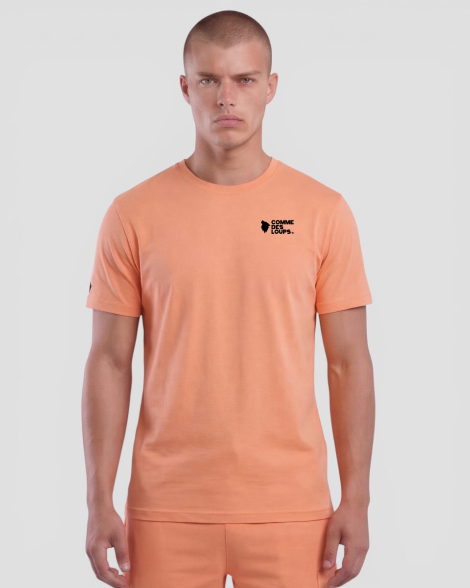 T-shirt comme des loups Classico Peche