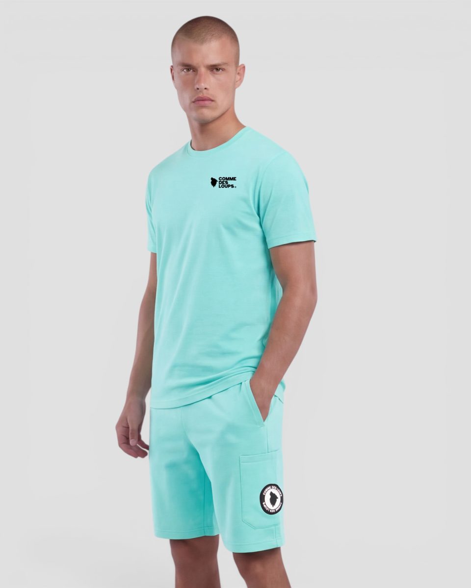 Ensemble Short Tee-shirt Classico Vert