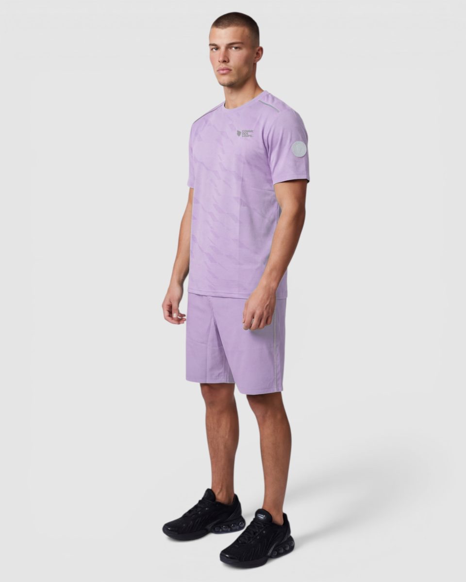 Ensemble Short T-Shirt Delta Violet