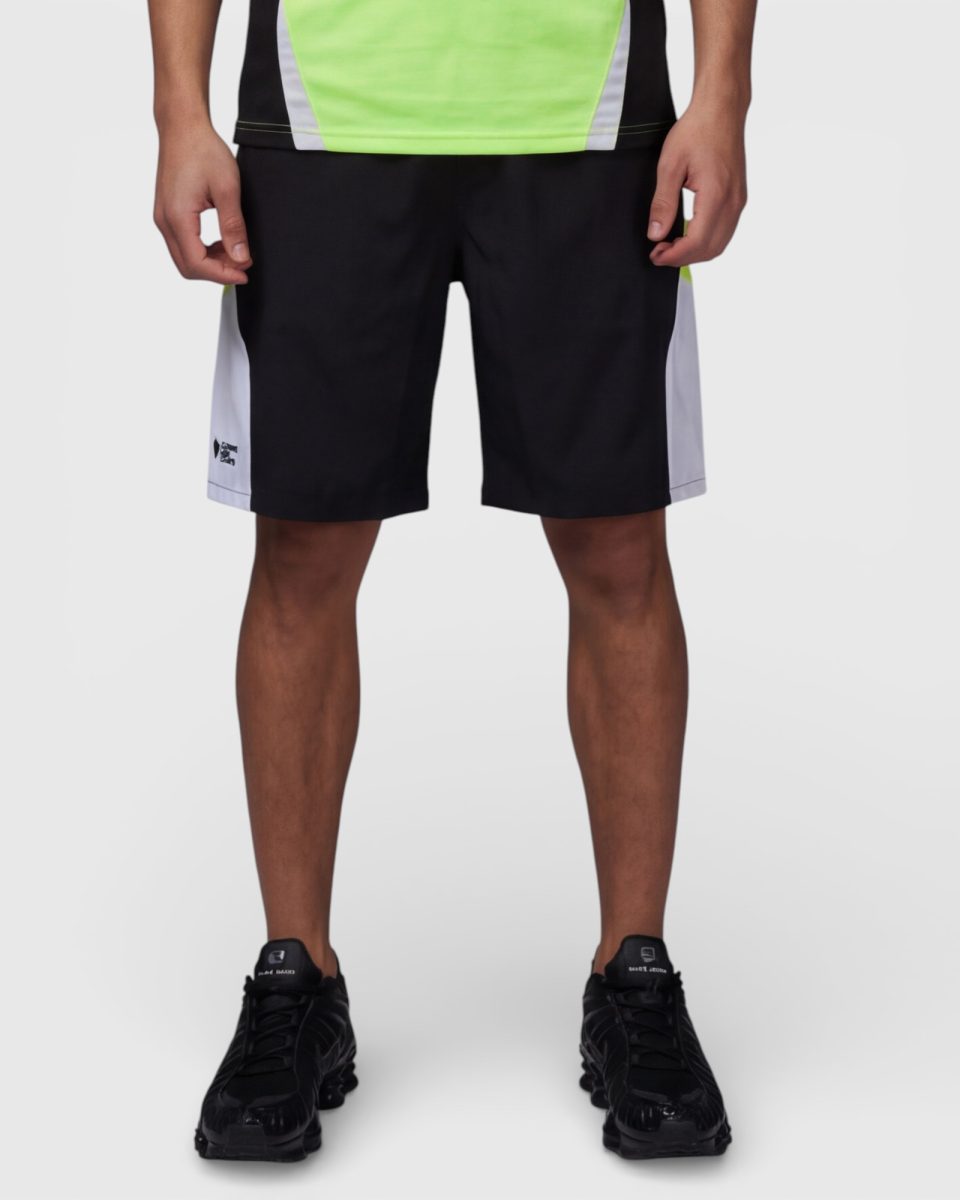 Short Comme Des Loups WAVE Noir Fluo