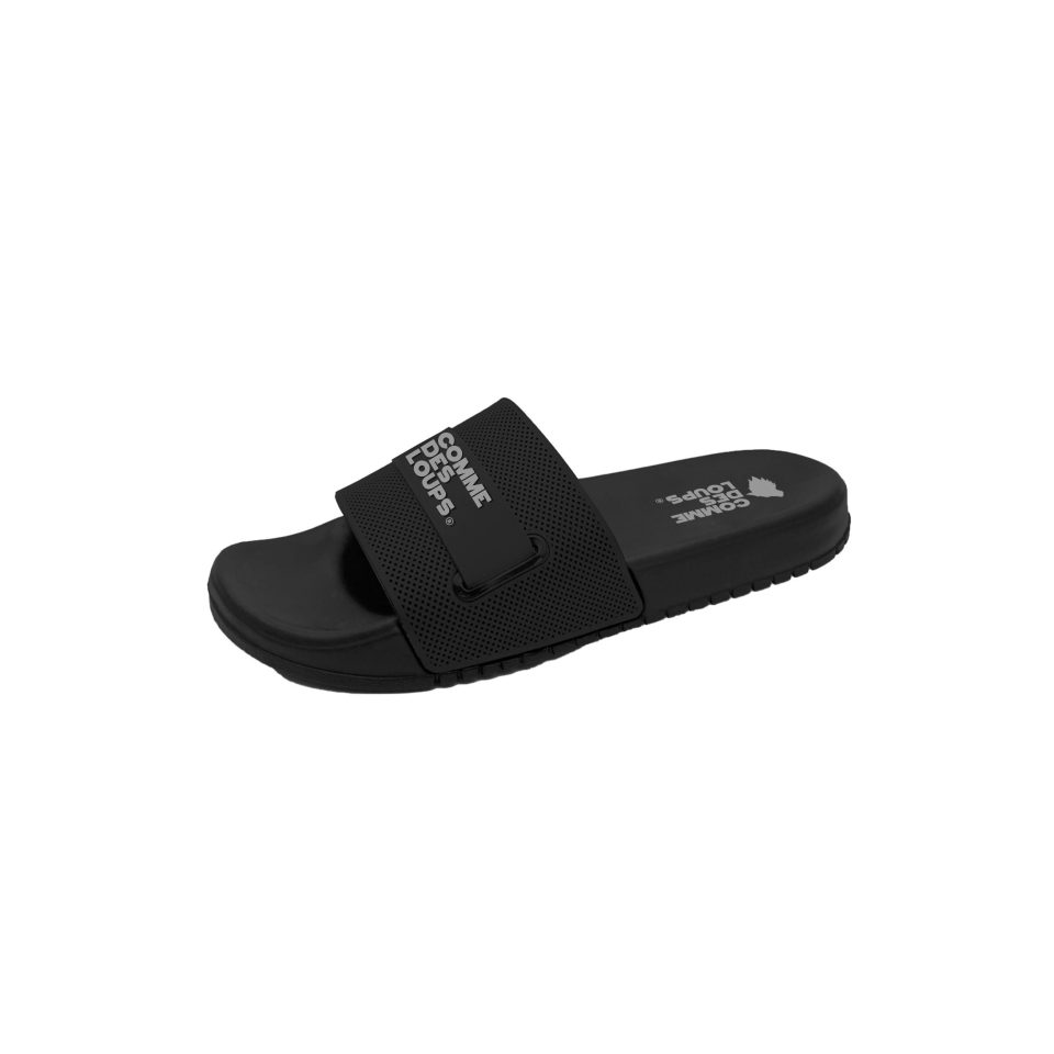 Claquettes Homme LP2 COMME DES LOUPS Noir