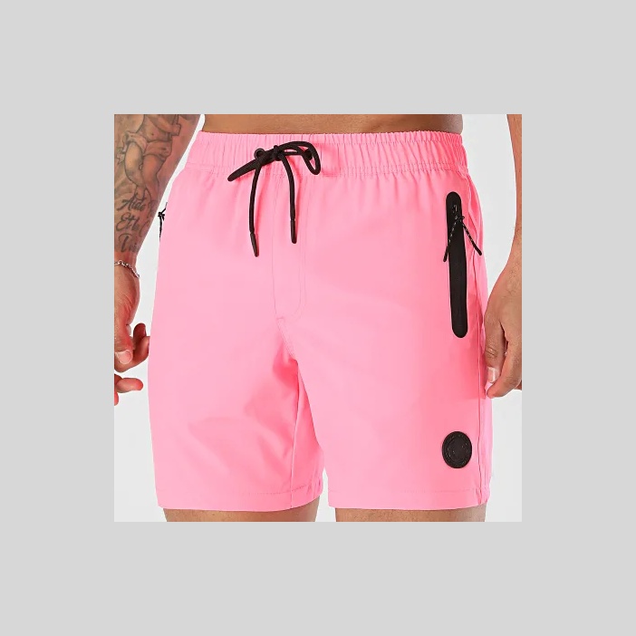 Short De Bain Basik Rose Fluo