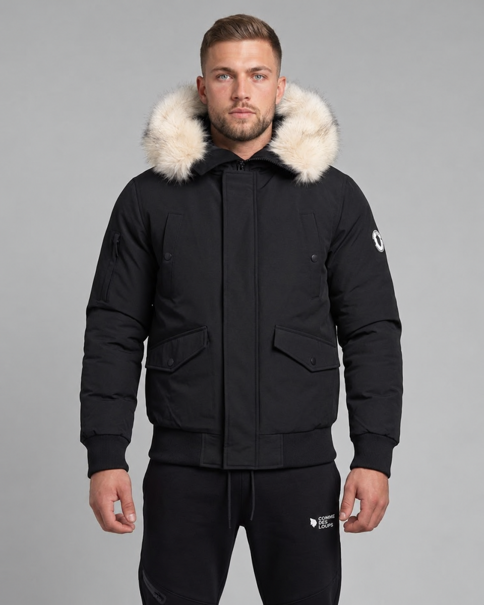 Doudoune Capuche Non Chauffante BENTON Noir