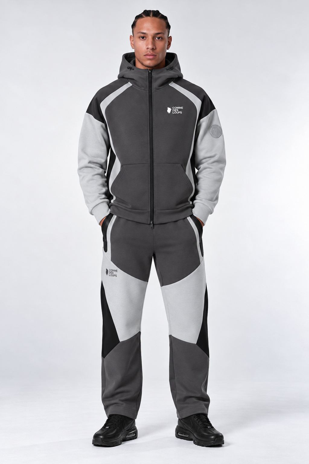 Lookbook gris charbon, style sportif