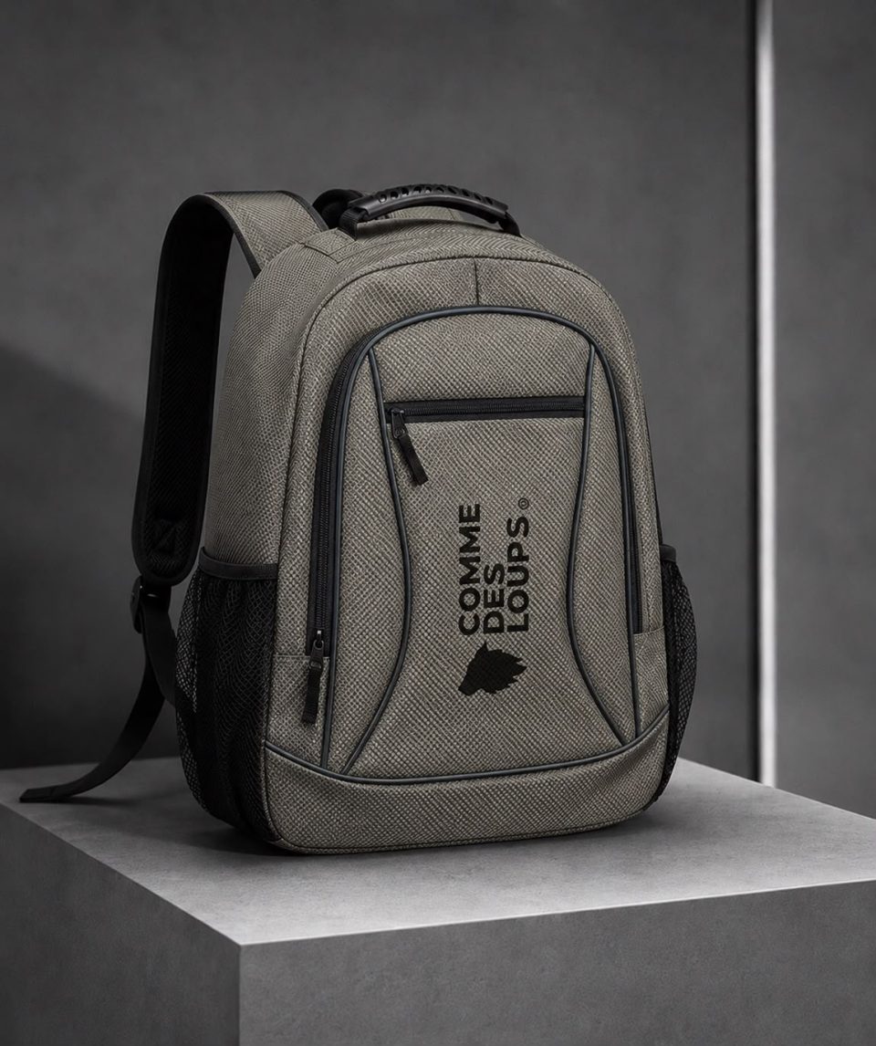 SAC A DOS COMME DES LOUPS BUR Gris Meduim