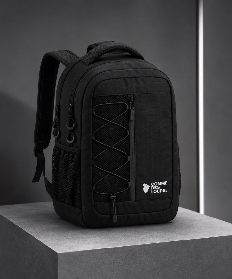 SAC A DOS COMME DES LOUPS BACK NOIR