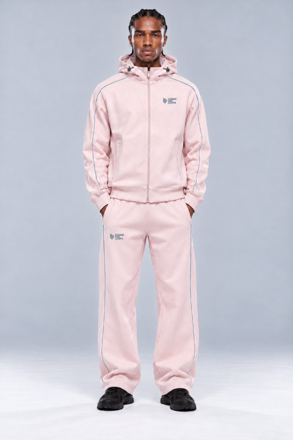 Survetement Homme Tech STARK Rose